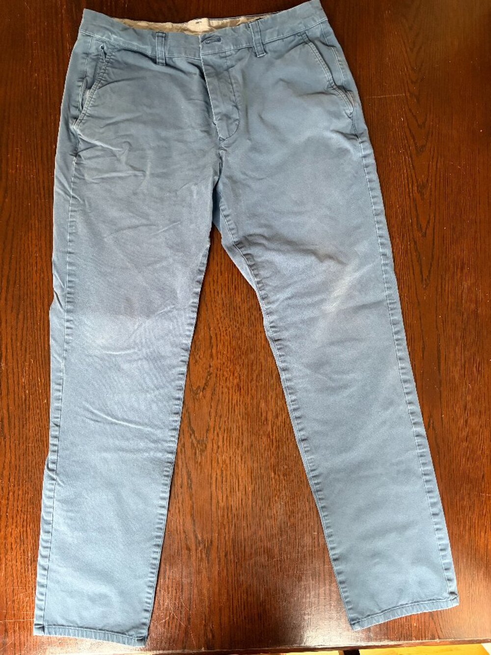 Bonobos Stretch Washed Chino Pants Atlantic Blue Men’s 32x32